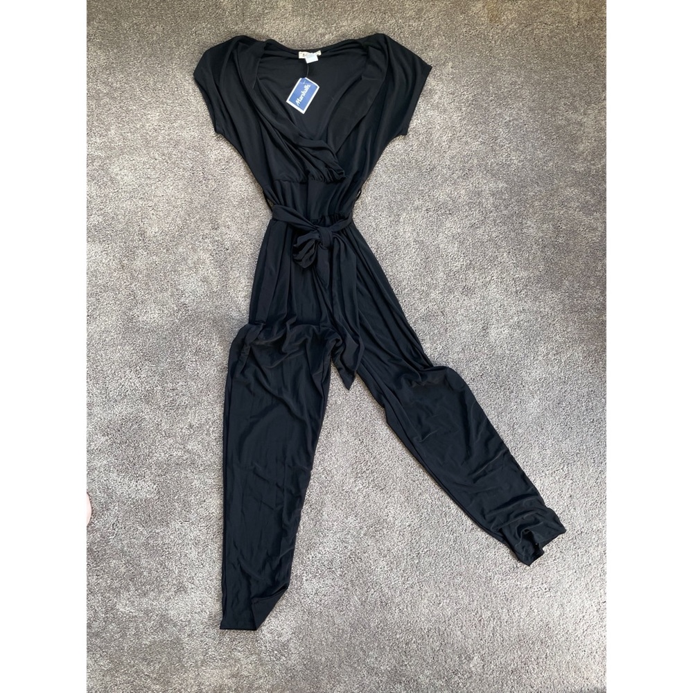 Black jumpsuit